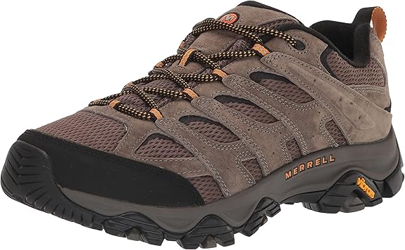 MERRELL MOAB 3 (WALNUT) MEN'S SHOES - SIZE 10.5 WIDE - WALNUT - Like New