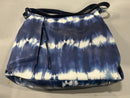 VINCE CAMUTO LEATHER GROUP TANIA TOTE - DARK JEAN TIE DYE - Like New