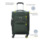 DELSEY PARIS SKY MAX 2.0 SOFTSIDE EXPANDABLE LUGGAGE WHEEL - BLUE - Like New