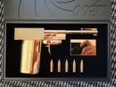 FIRST LIGHT OFFICIAL 007 LEGACY EDITION GOLDEN GUN DISPLAY COLLECTIBLE - GOLD - Like New