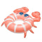 SUN SQUAD CRAB SWIM TUBE WATER FLOATS AND INFLATABLES - PINK/WHITE - Like New