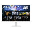 Samsung 27" M5 M50F FHD Smart Monitor Streaming TV LS27FM503ENXZA - WHITE - Like New