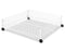 WHITMOR ROLLING WHITE WIRE UNDERBED CART - WHITE WIRE - Brand New