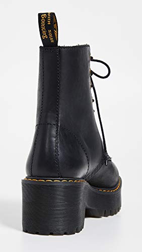23921001 DR. MARTENS WOMEN'S SHRIVER HI FASHION BOOT BLACK/BWYOMING SIZE 6 - Like New