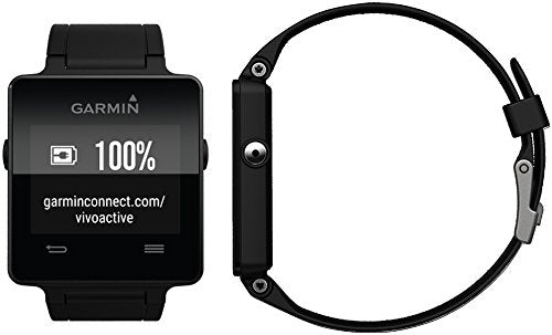 Garmin Vívoactive Smartwatch & Charging Cable 010-01297-00 - - Scratch & Dent