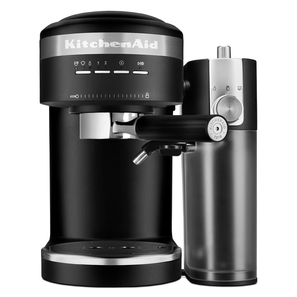 KitchenAid Semi-Automatic Espresso Machine and Automatic Milk Frother KES6404BM - Like New