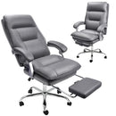 ZZW Executive Office Chair, Reclining Gaming Chair, Ergonomic, 350lbs - Gray - Like New