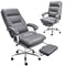 ZZW Executive Office Chair, Reclining Gaming Chair, Ergonomic, 350lbs - Gray - Like New