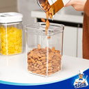 MR. SIGA AIRTIGHT BPA FREE FOOD STORAGE CONTAINER SET, SET OF 4 - WHITE - Like New