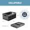 CLEVERMADE COLLAPSIBLE STORAGE BINS STACKABLE 8535467-AAU3PK - STONE - Like New