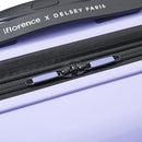 FLORENCE BY MILLS SPIN ME AWAY HARDSIDE EXPANDABLE LUGGAGE, 20 INCH - LAVENDER - Like New