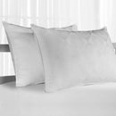 LIVE COMFORTABLY PLATINUM PILLOW, KING (2 PACK) - WHITE - Brand New