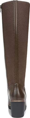 Naturalizer SOUL Womens Approve Knee High Boot Mid Brown 10 W - Brand New