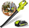 Lazyboi LA808-20V Heavy Duty Cordless Leaf Blower with 2.0 Ah Lithium Battery Like New