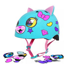 RASKULLZ CLING CAT CHILD HELMET - LIGHT BLUE - SIZE: WOMEN 50-54CM - LIGHT BLUE - Brand New