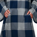 FOCO NFL UNISEX-ADULT NFL TEAM LOGO OVERSIZED WEARABLE THROW BLANKET - Brand New