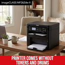 CANON IMAGECLASS MF262DW II WIRELESS MONOCHROME LASER PRINTER RENEWED - BLACK - Like New