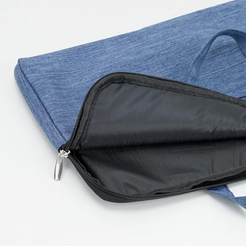 Fancial Laptop Bag 14-15.6 Inch Laptop Sleeve Case W/ Shoulder Handle - Blue - Like New