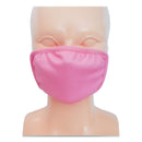 Kids Fabric Face Mask, Pink, 500/Carton - Brand New