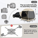 EIGHTEENTEK SUV CAR CAMPING TENT POP UP VERSATILE SHELTER TENT BEIGE - Like New