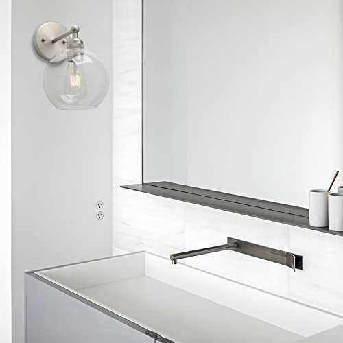 YOSOAN BRASS BOHO VANITY BATHROOM WALL SCONCE 1-LIGHT VINTAGE LIGHTS - BRUSHED - Like New