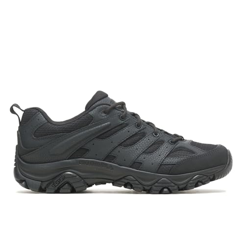 J003909 MERRELL MEN'S MOAB 3 TACTICAL INDUSTRIAL WORK BOOTS BLACK SIZE 9 - Like New