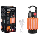 HAKOL MINI MULTIFUNCTIONAL USB RECHARGEABLE MOSQUITO KILLER - BLACK/ORANGE - Like New