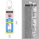 Cruise on Royal Caribbean Cruise Luggage Tag Holder 4 Pack - Clear - Brand New