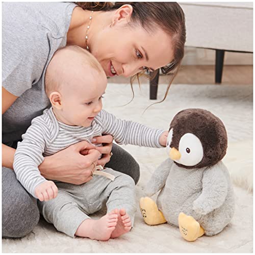 GUND Baby Animated Kissy The Penguin Plush Singing Stuffed Animal Baby Toy - Like New