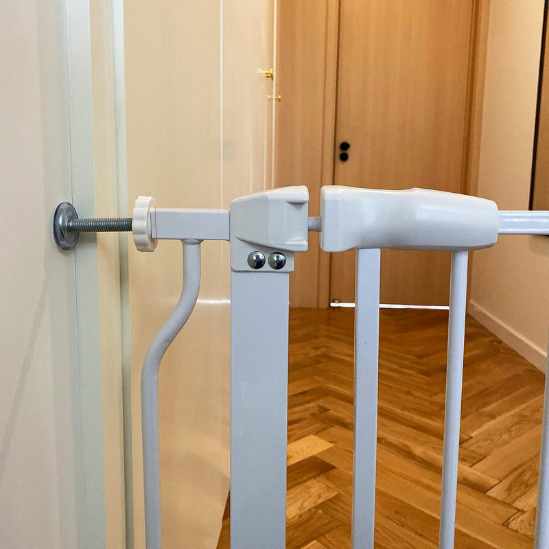 BALANCEFROM EASY WALK-THRU SAFETY GATE FITS 43.3 - 48" OPENINGS, 30" TALL - Like New