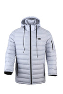 HELIOS – The Heated Coat – PAFFUTO Style For Men – Grey Wolf - Large - 166727 - Brand New
