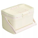 STANLEY 16QT PLASTIC EASY-CARRY OUTDOOR COOLER - CREAM - Like New