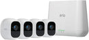 Arlo Pro 2 Smart Security System with 4 Cameras VMS4430P-100NAR - WHITE Like New