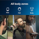 Philips Norelco Multigroom 9000 Series, All-in-One Trimmer MG9520/50 - STEEL - Like New