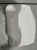 BEAUTURAL WHITE 10X7X2 BEAUTURAL TRAVELING CASE - WHITE - Like New