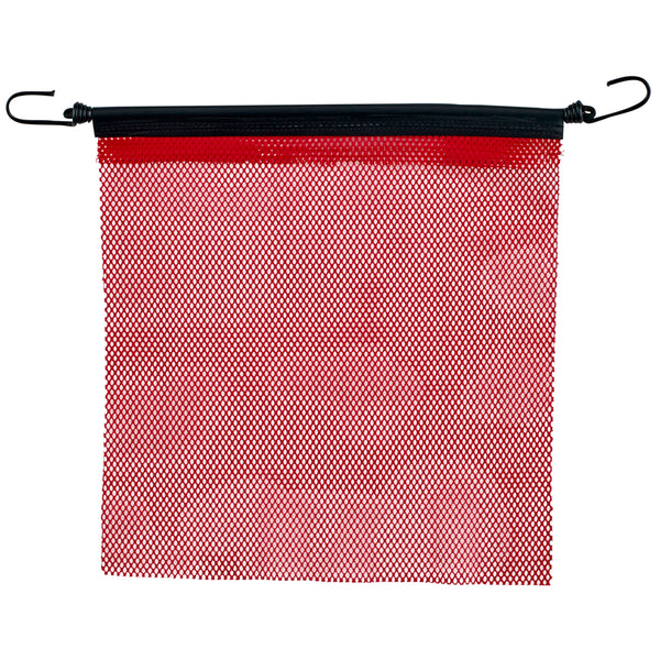 Mesh Red Flag w Elastic Strap