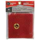 Red Mesh Flag 18in x 18in w Grommets