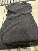 GENERIC WOMANS LARGE BLACK CREW LONG SLEEVE SLEEP SHIRT - SIZE: WOMEN L - BLACK - Like New