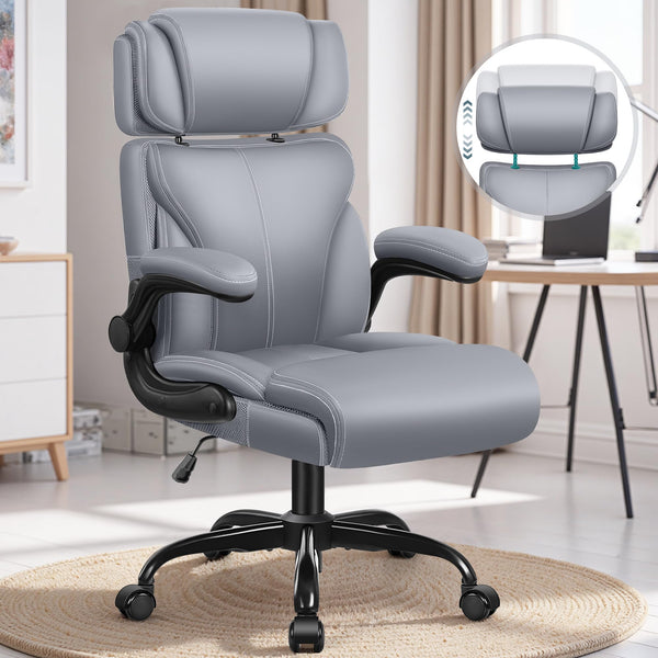 HEROSET OFFICE CHAIR ERGONOMIC BIG AND TALL COMPUTER DESK CHAIR - MATTE BLACK - Like New