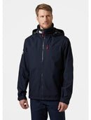 34443 HELLY HANSEN MEN'S CREW HOODED JACKET 2.0 NAVY SIZE MEN XL - Like New