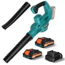 WESTLEY LEAF BLOWER CORDLESS WITH 2 * 20V BATTERY AND CHARGER LU10 - BLUE - Like New