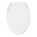 Amazon Basics Oval Nonelectrical Bidet Seat Self-cleaning Elongated - WHITE - Like New