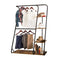 HONEY-CAN-DO FREESTANDING DOUBLE-ROD OPEN-CLOSET CLOTHES STORAGE WARDROBE - Like New