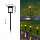 GENERIC SOLAR OUTDOOR LIGHTS, 12 PACK SOLAR PATHWAY LIGHTS WATERPROOF - BLACK - Like New