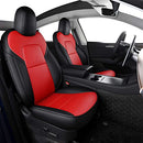 INCH EMPIRE Seat Cover Custom Fit Tesla Model Y 5 Seat Synthetic Leather - Brand New