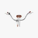 JETSON 24'' ZEPHYR CRUISER BIKE - WHITE/RAINBOW - Brand New
