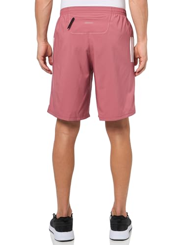 ADIDAS MEN AEROREADY OWN THE RUN SHORTS PRELOVED CRIMSON SIZE: M9 - Brand New