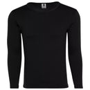 US ARMY MENS WINTER ULTRA-SOFT TOP & BOTTOM LONG UNDERWEAR SET - L - BLACK - Brand New