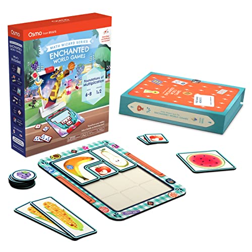 Osmo Wizard Enchanted World Games Tablet Ages 6-8 Osmo Base Required - Multi - Brand New