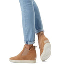 SOREL WOMEN'S OUT N ABOUT SLIP-ON WEDGE NL4911-253 SIZE 5 TAWNY BUFF/CHALK - Brand New